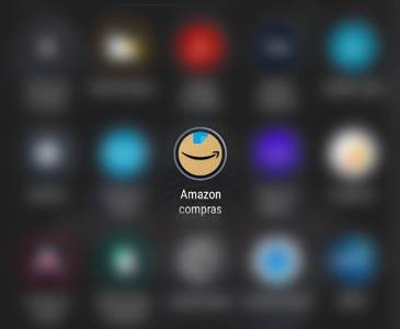 App Amazon en el celular 
