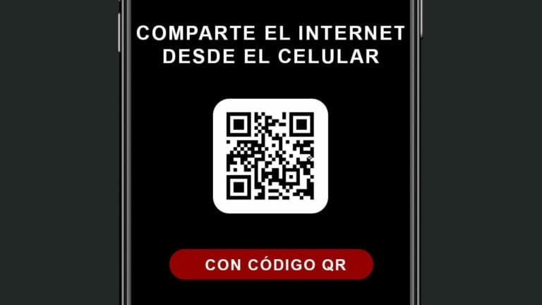 Comparte la contraseña del WiFi con código QR desde el celular