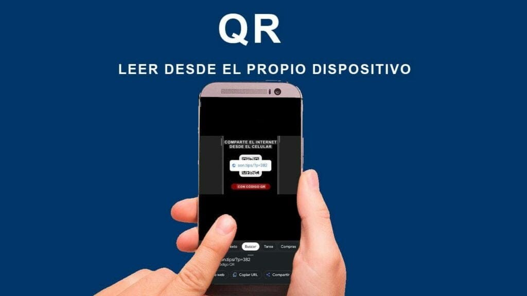 Leer QR desde el propio dispositivo Cómo leer un código QR desde el mismo celular (Escanear sin cámara)